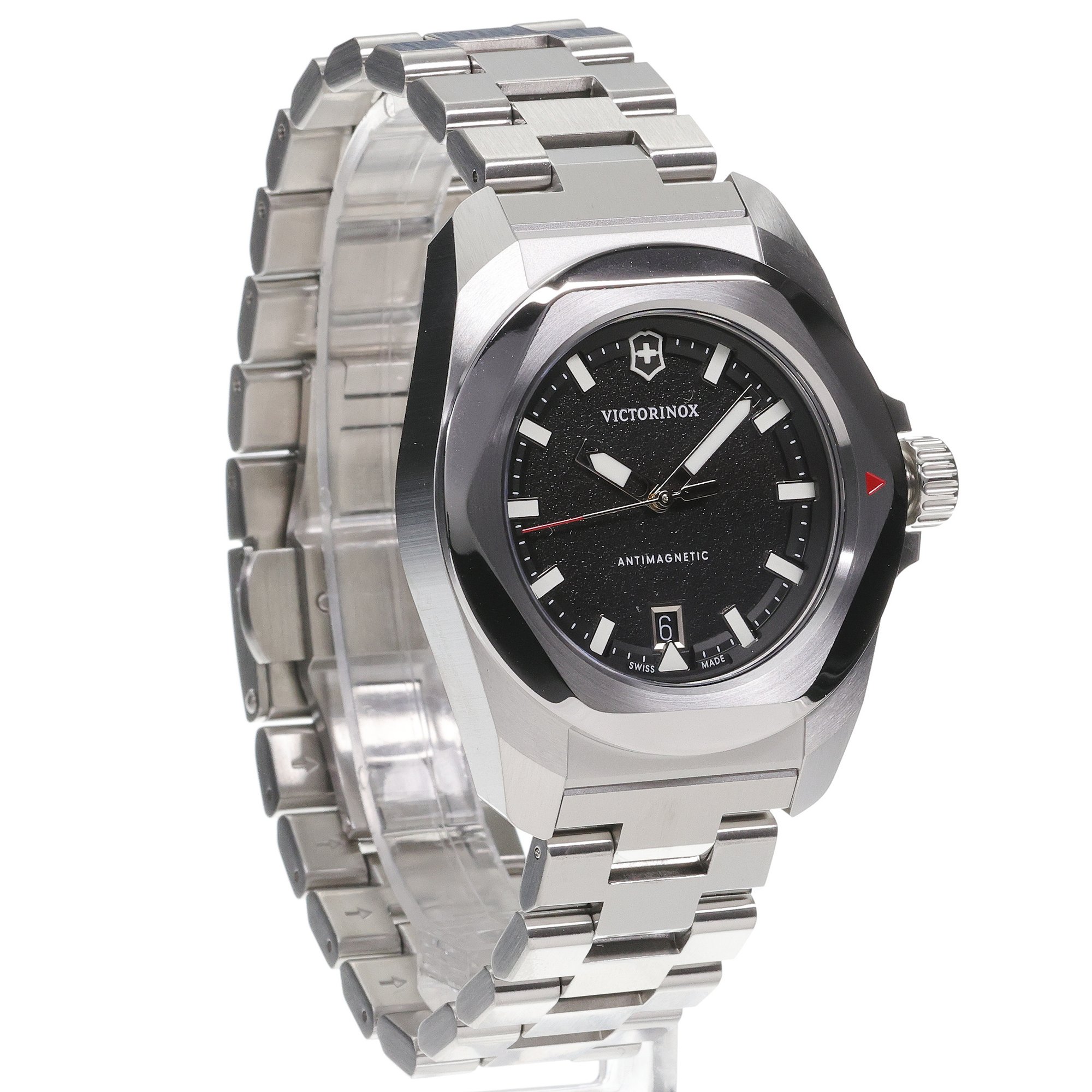 Victorinox 242030 INOX INOX Quartz 41mm zegarek męski typudiver szafirowe - miniatura 3