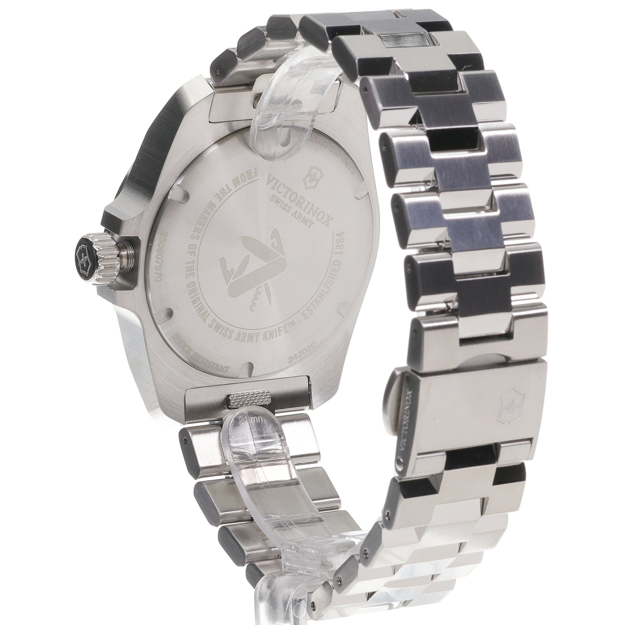 Victorinox 242030 INOX Quartz 41mm INOX typudiver zegarek srebrny - miniatura 4