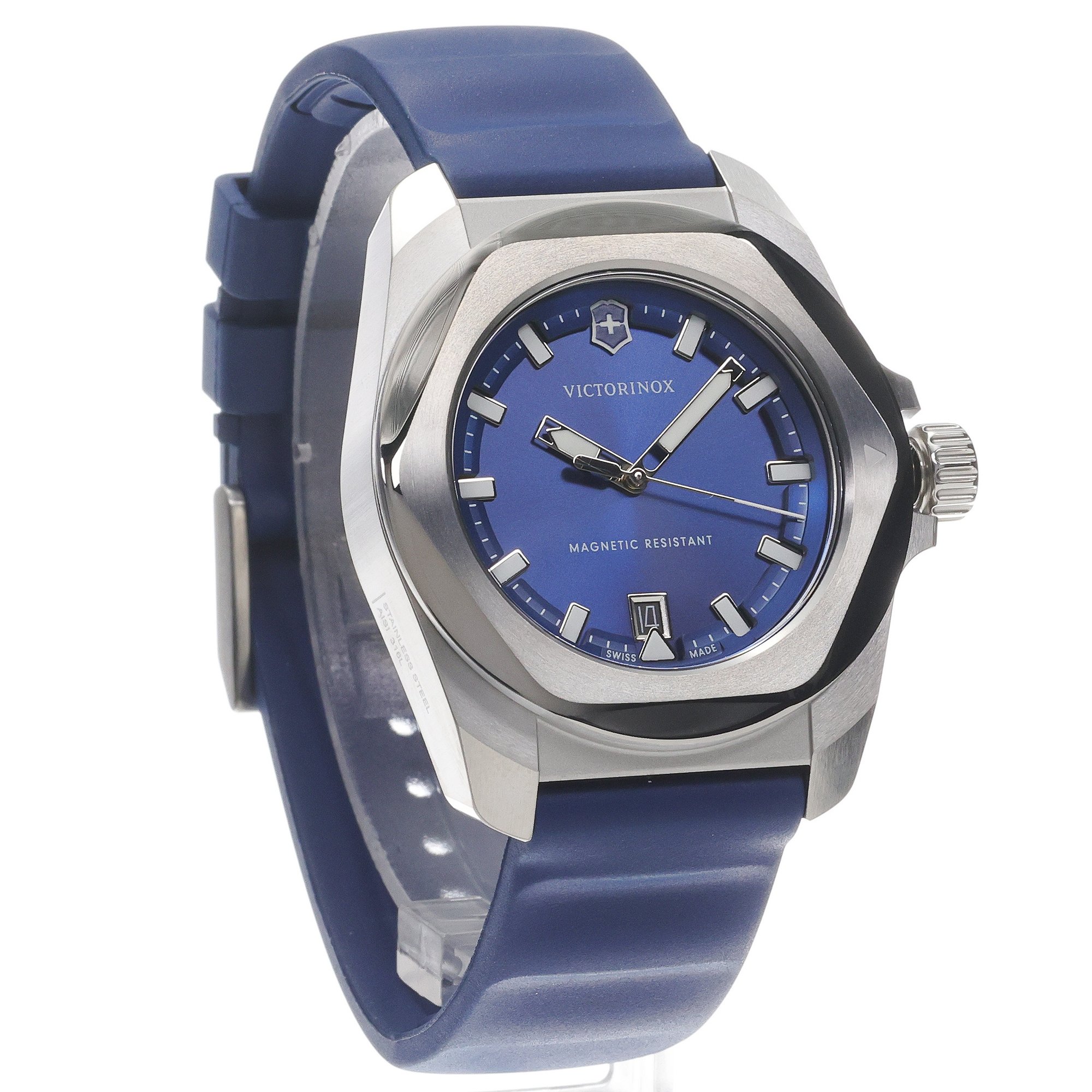 Victorinox 242084 zegarek męski sportowy INOX pasek - miniatura 3