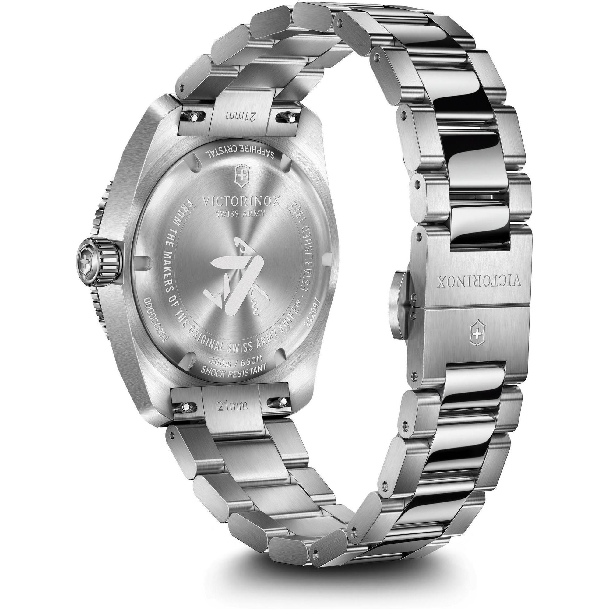 Victorinox 242097 Maverick Quartz Maverick klasyczny zegarek srebrny