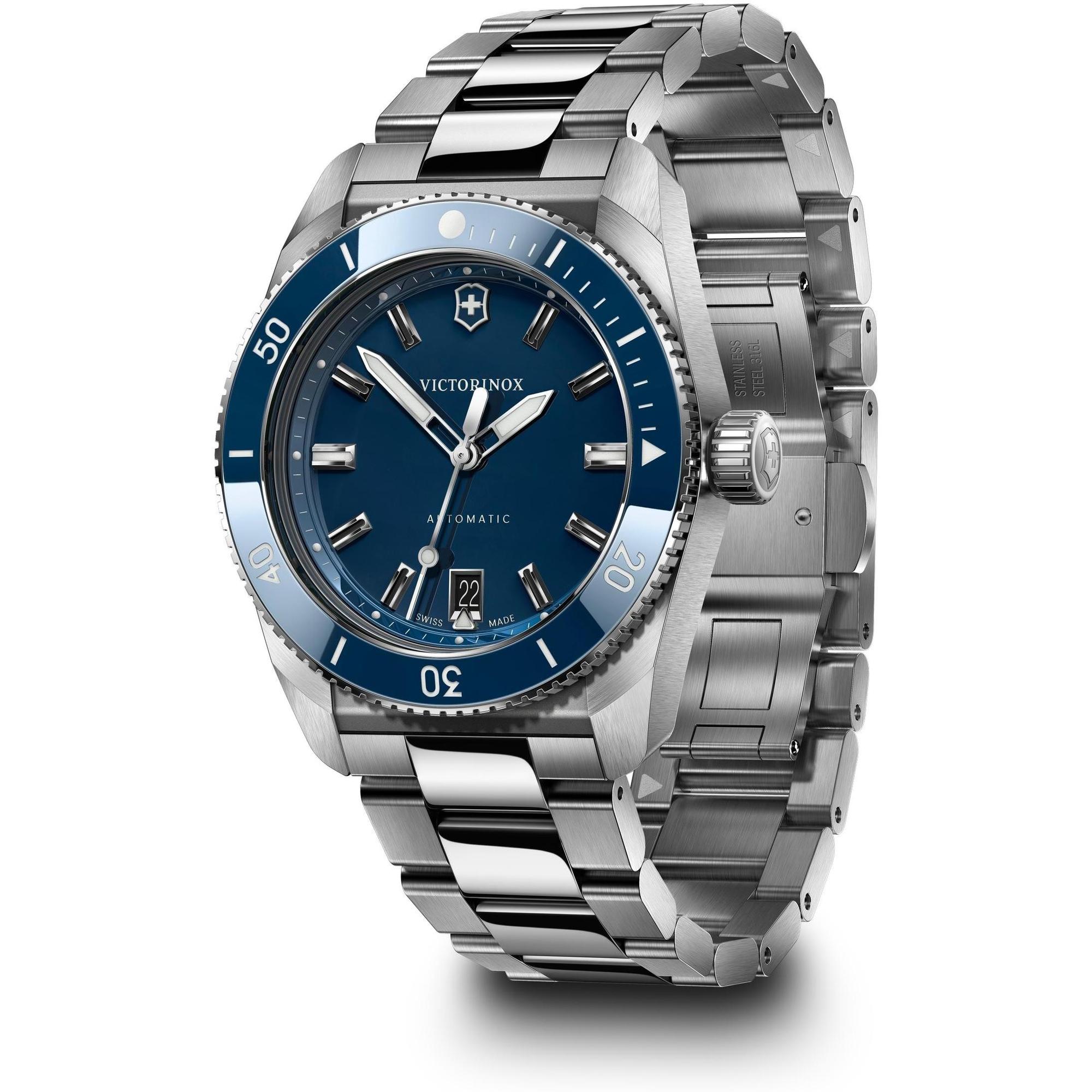 Victorinox 242106 Maverick Maverick Automatic zegarek męski klasyczny szafirowe - miniatura 3
