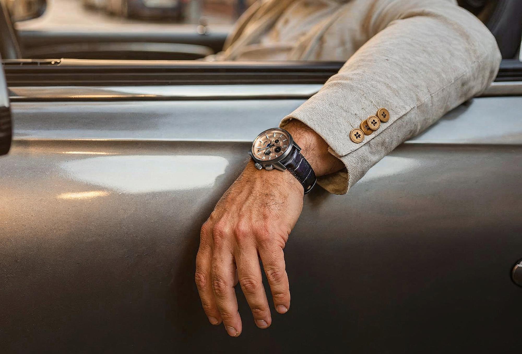 Vostok Europe 6P00-561A789 Limousine 43mm Generation 2 Multifunction Moonphase zegarek klasyczny Limousine - miniatura 4