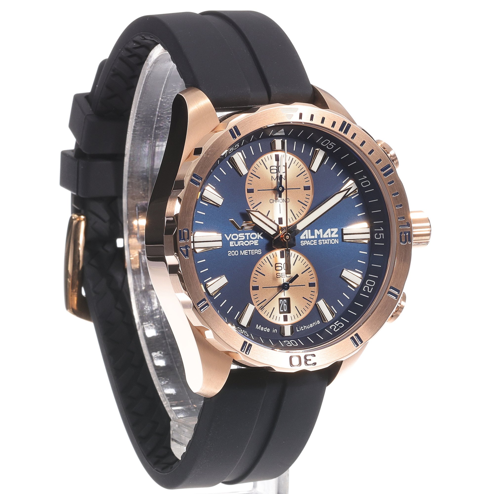 Vostok Europe 6S11-320B660S zegarek męski Almaz - miniatura 3