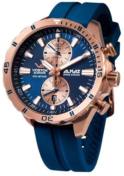 Vostok Europe 6S11-320B660SBL Almaz Almaz Chrono
