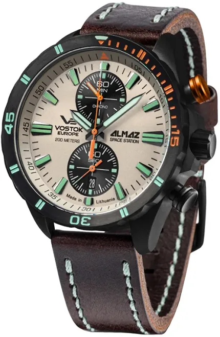 Vostok Europe 6S11-320C677 Almaz Almaz Chrono