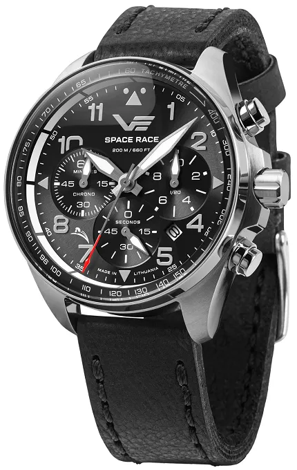 Vostok Europe 6S20-325A741 Space Race Space Race Black Chrono - zdjęcie 1