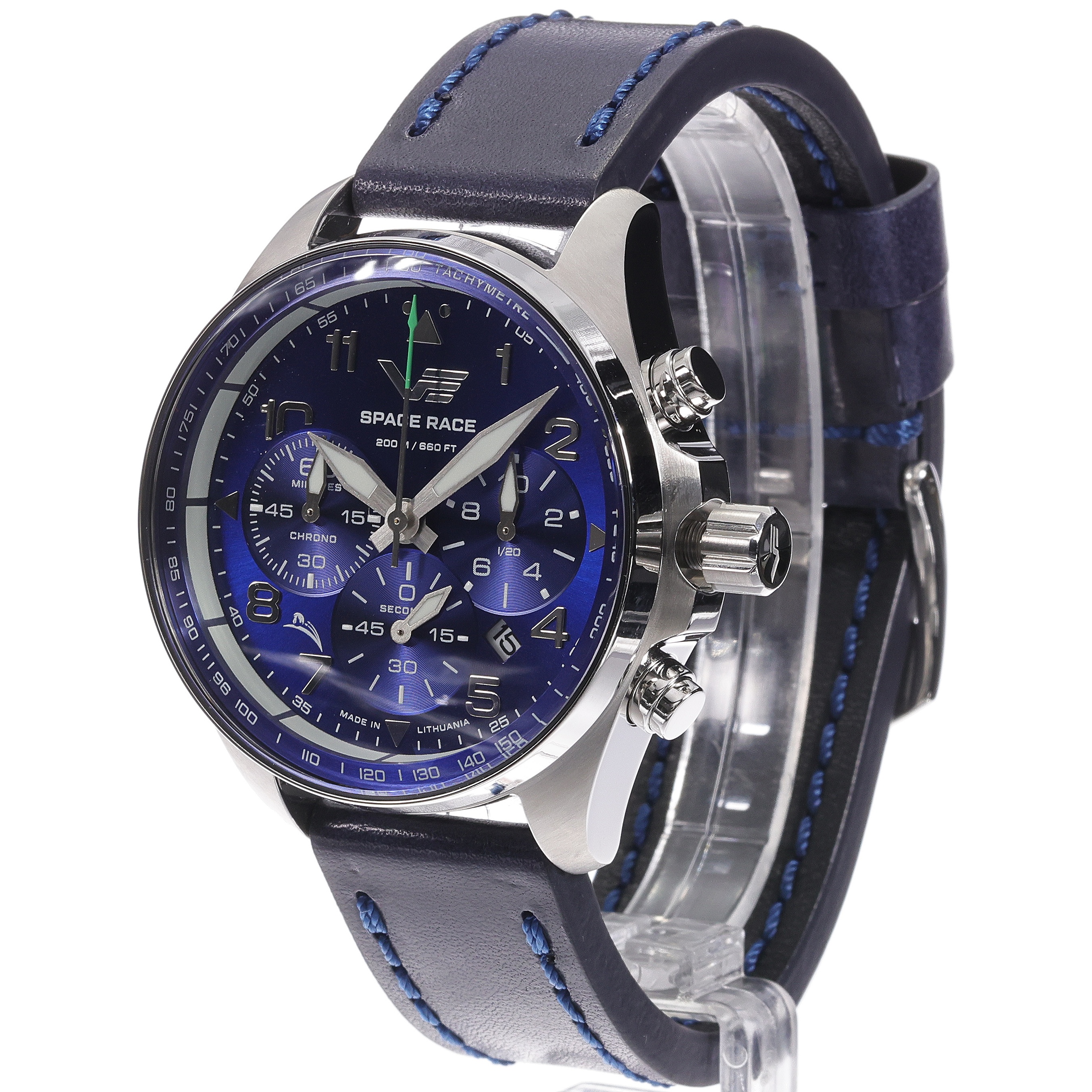 Vostok Europe 6S20-325A742 zegarek Space Race z chronograf