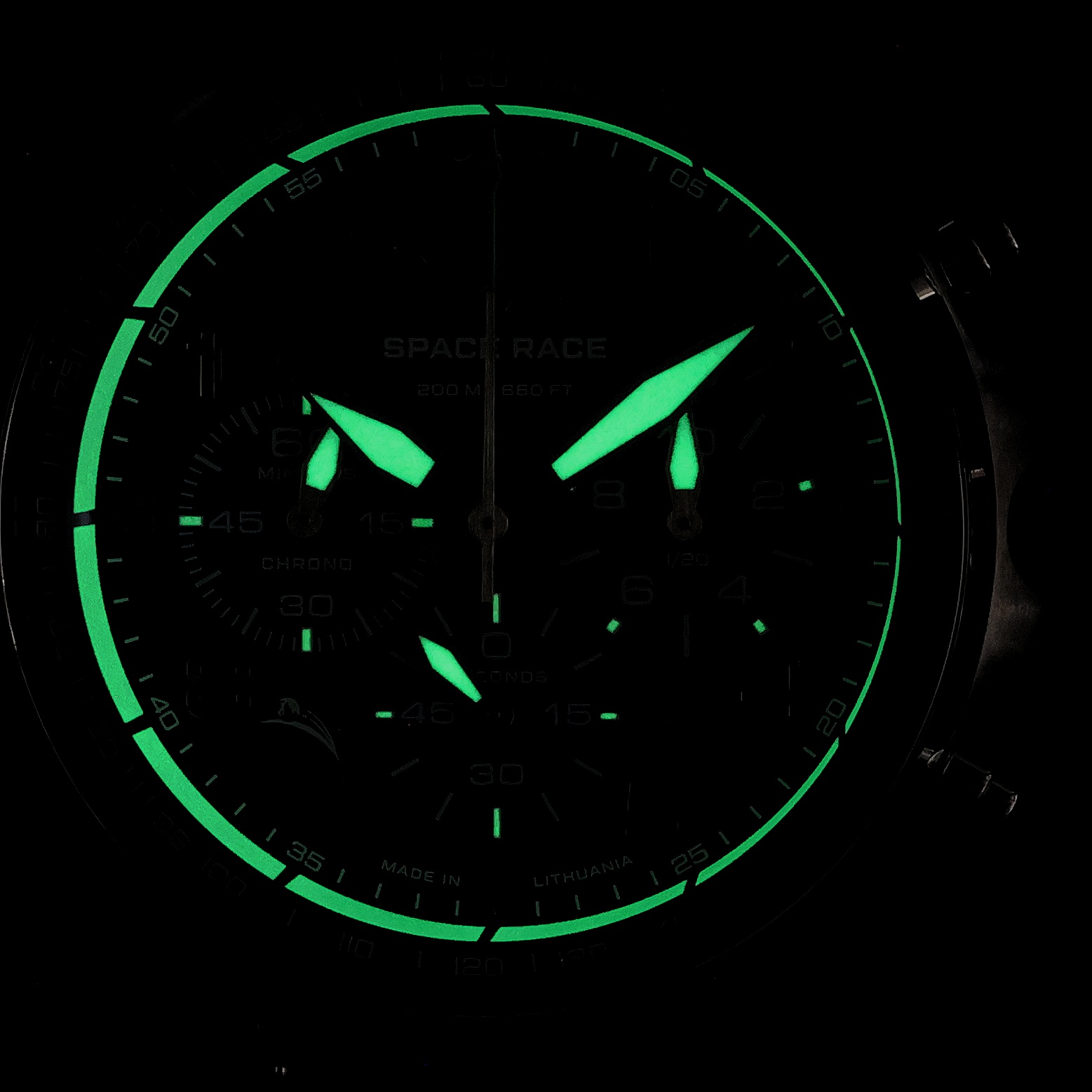 Vostok Europe 6S20-325A742B zegarek srebrny sportowy Space Race bransoleta - miniatura 5