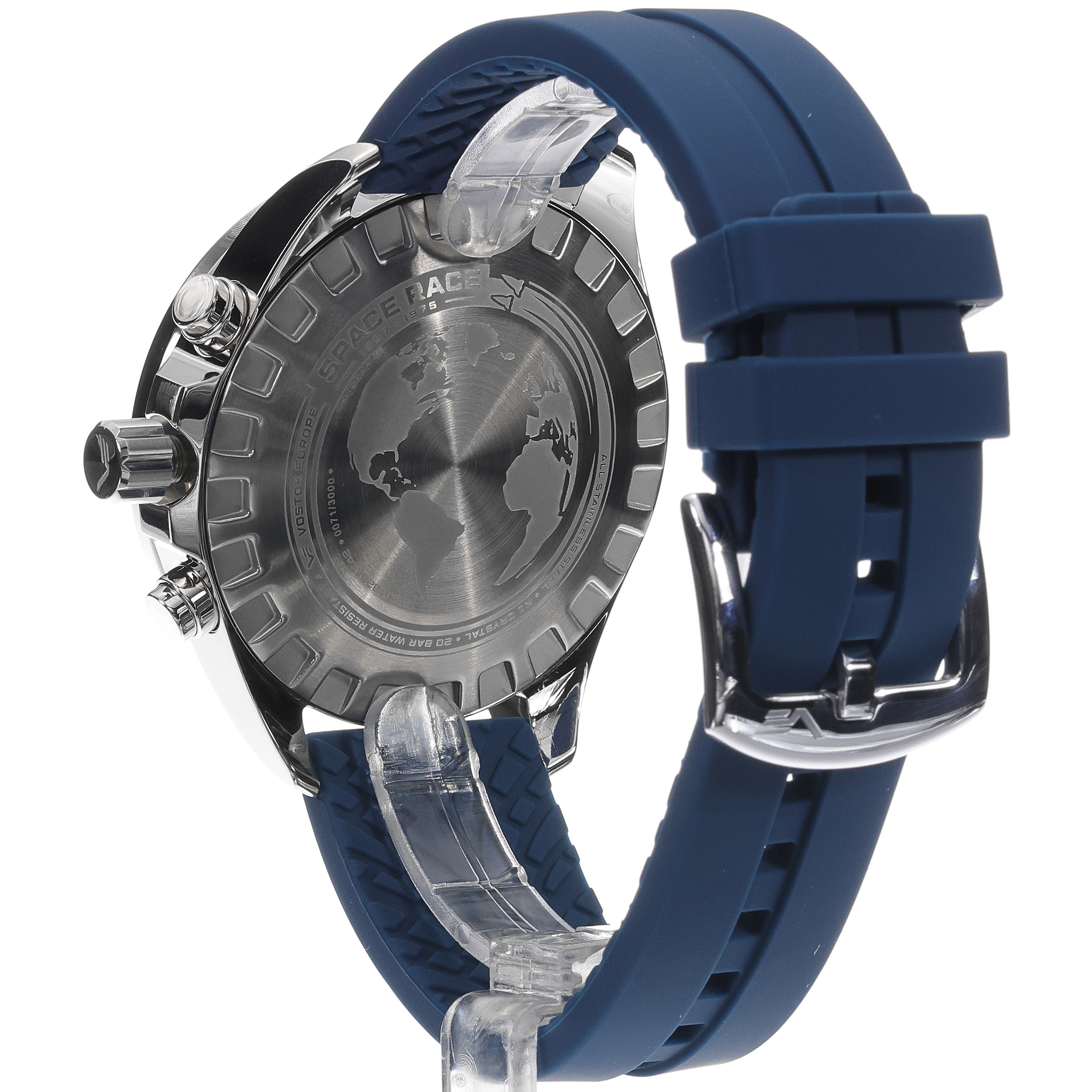 Vostok Europe 6S20-325A742SBL Space Race Blue Chrono zegarek sportowy Space Race