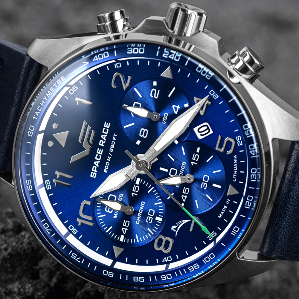 Vostok Europe 6S20-325A742SBL zegarek męski Space Race