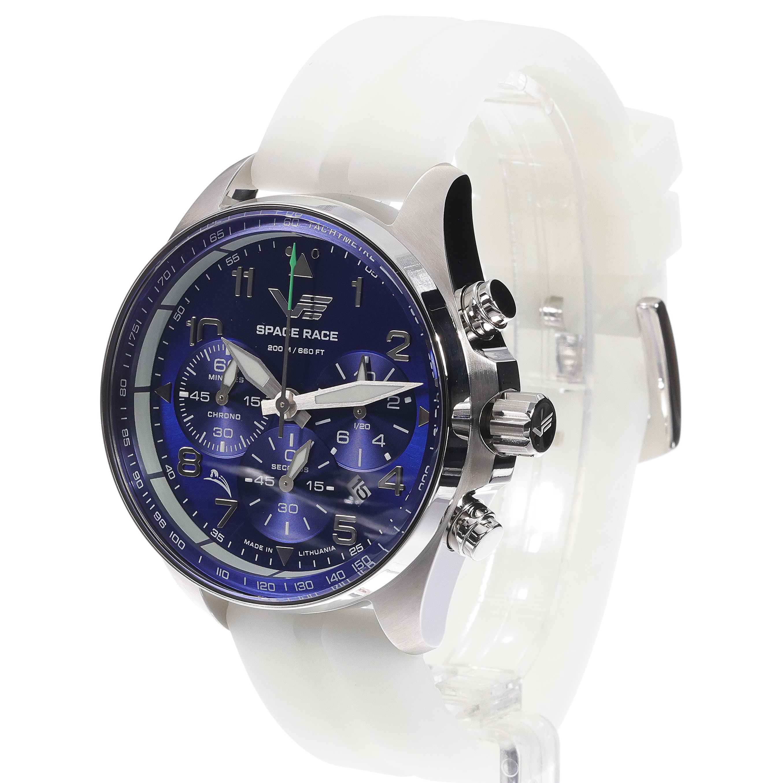 Vostok Europe 6S20-325A742SWL zegarek męski sportowy Space Race pasek