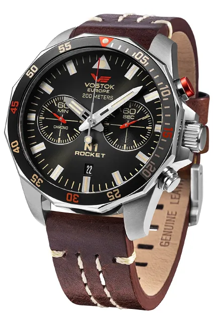 Vostok Europe 6S21-225A618 N1 Rocket Rocket N-1 Chrono - zdjęcie 1