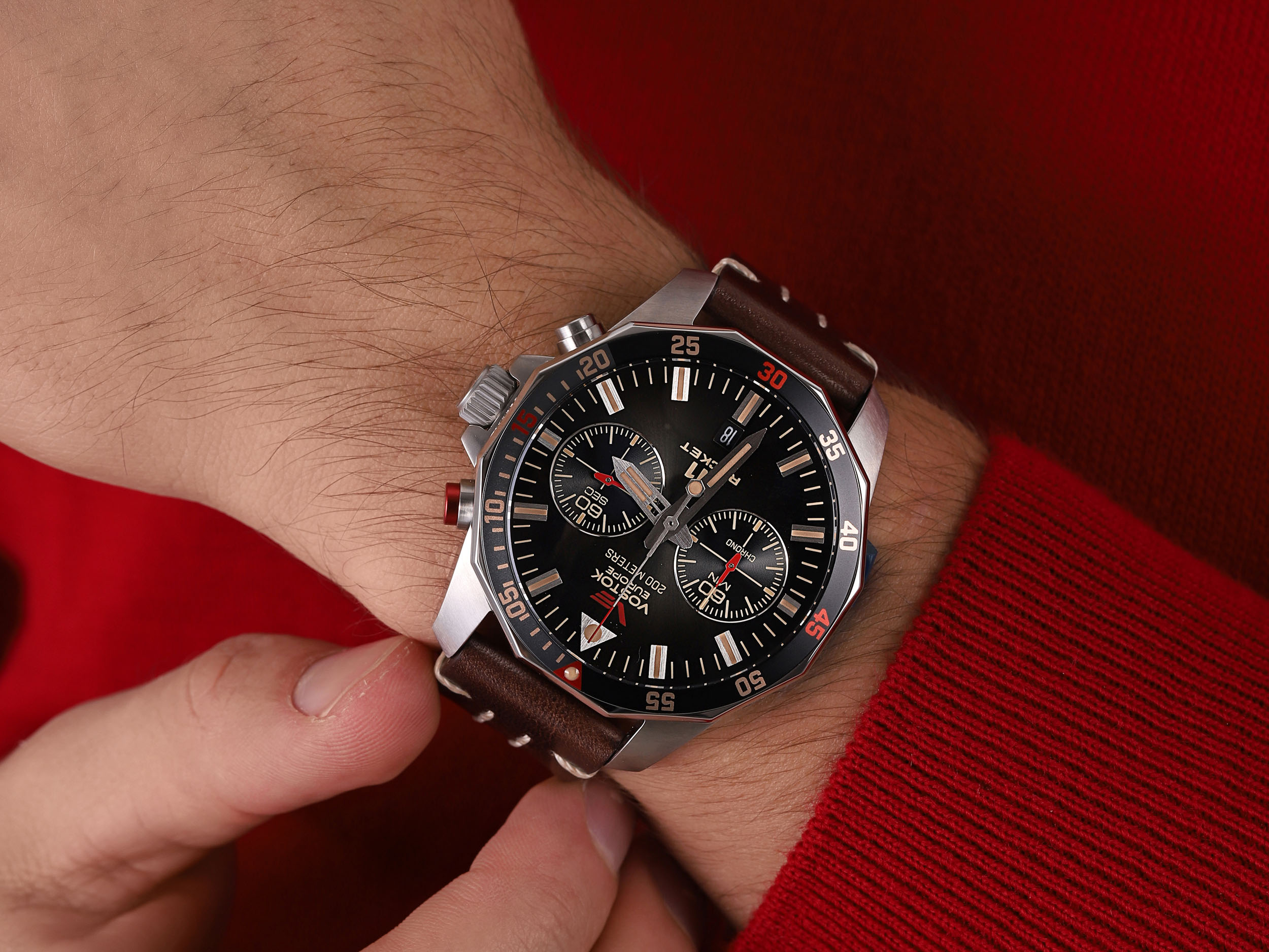 Vostok Europe 6S21-225A618 zegarek męski N1 Rocket - miniatura 6