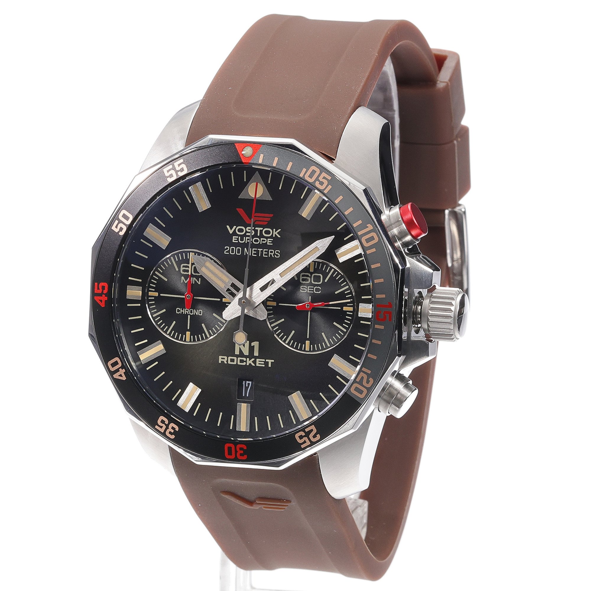 Vostok Europe 6S21-225A618SB zegarek klasyczny N1 Rocket - miniatura 2
