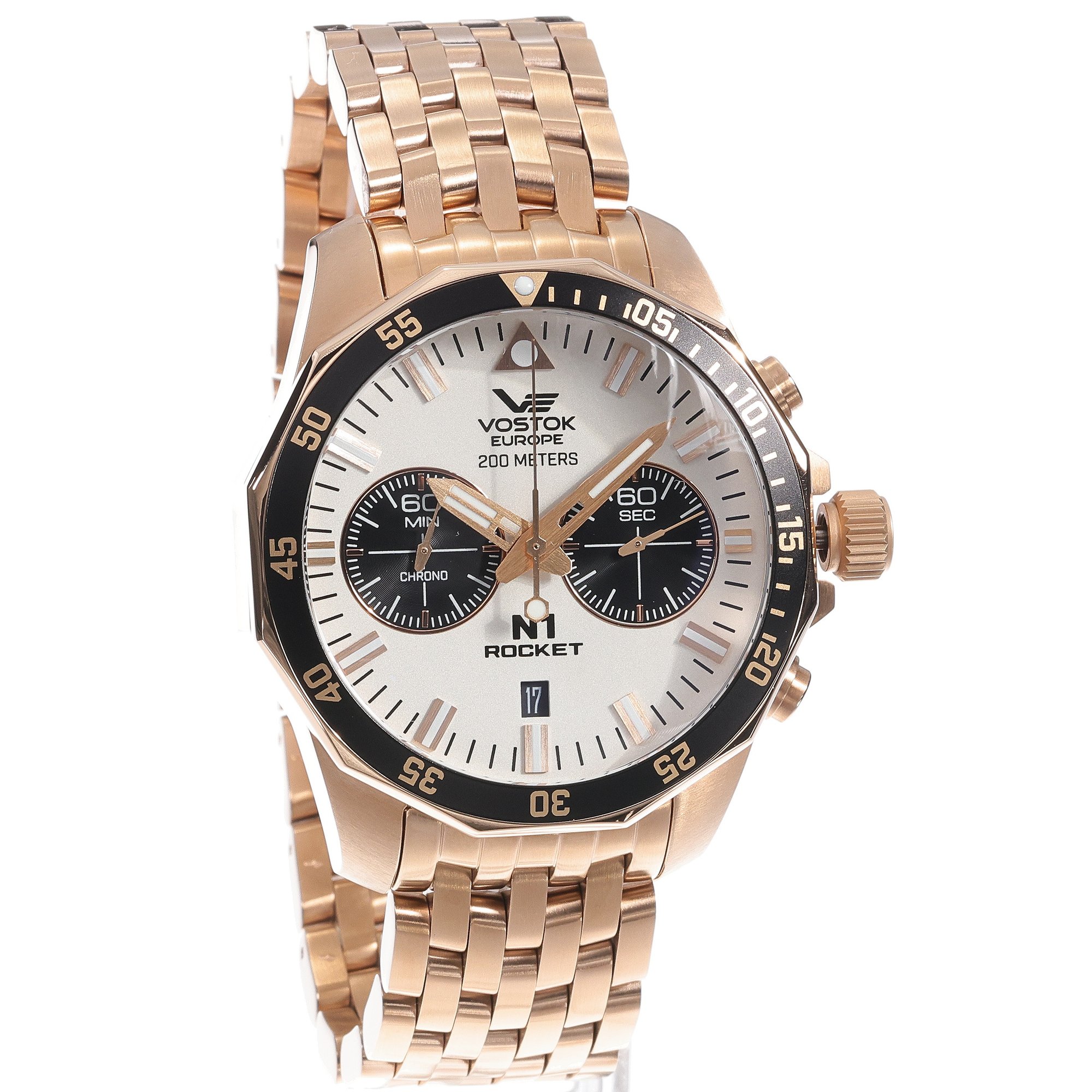 Vostok Europe 6S21-225B619B zegarek męski N1 Rocket - miniatura 3