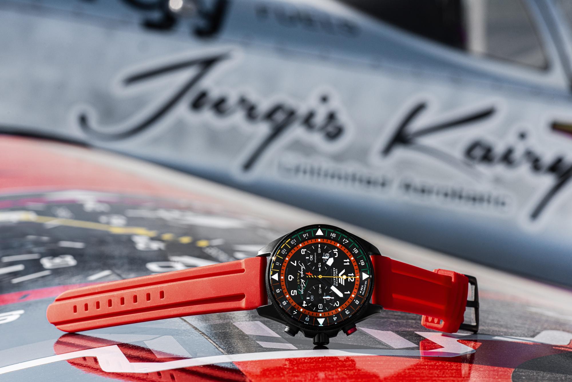 Vostok Europe 6S21-326C794 zegarek czarny lotniczy Space Race pasek - miniatura 5