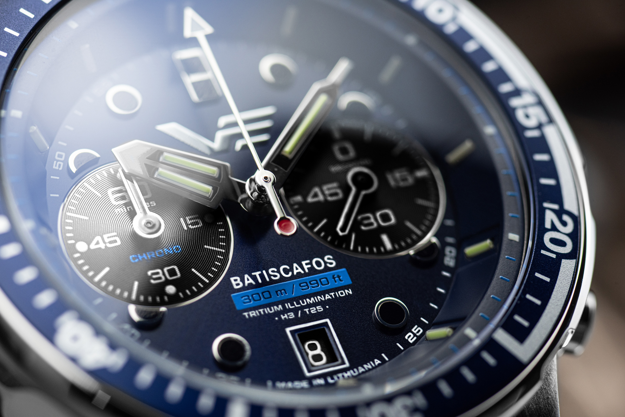 Vostok Europe 6S21-511A772SG Batiscafos Chrono zegarek typudiver Batiscafos
