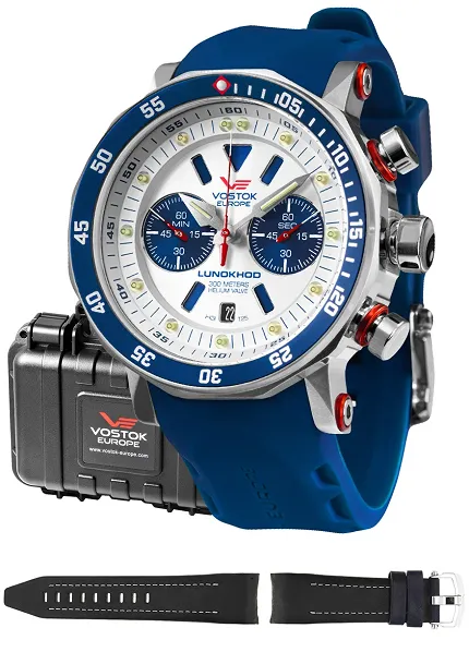 Vostok Europe 6S21-620A630S Lunokhod Lunokhod-2 Chrono - zdjęcie 1