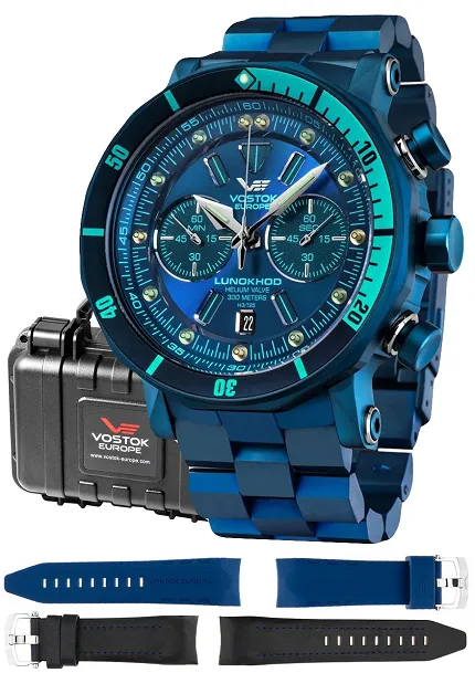 Vostok Europe 6S21-620E278B Lunokhod Lunokhod-2 Chrono - zdjęcie 1