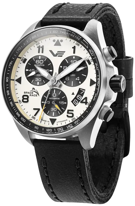 Vostok Europe 6S30-325A743 Space Race Space Race White Chrono