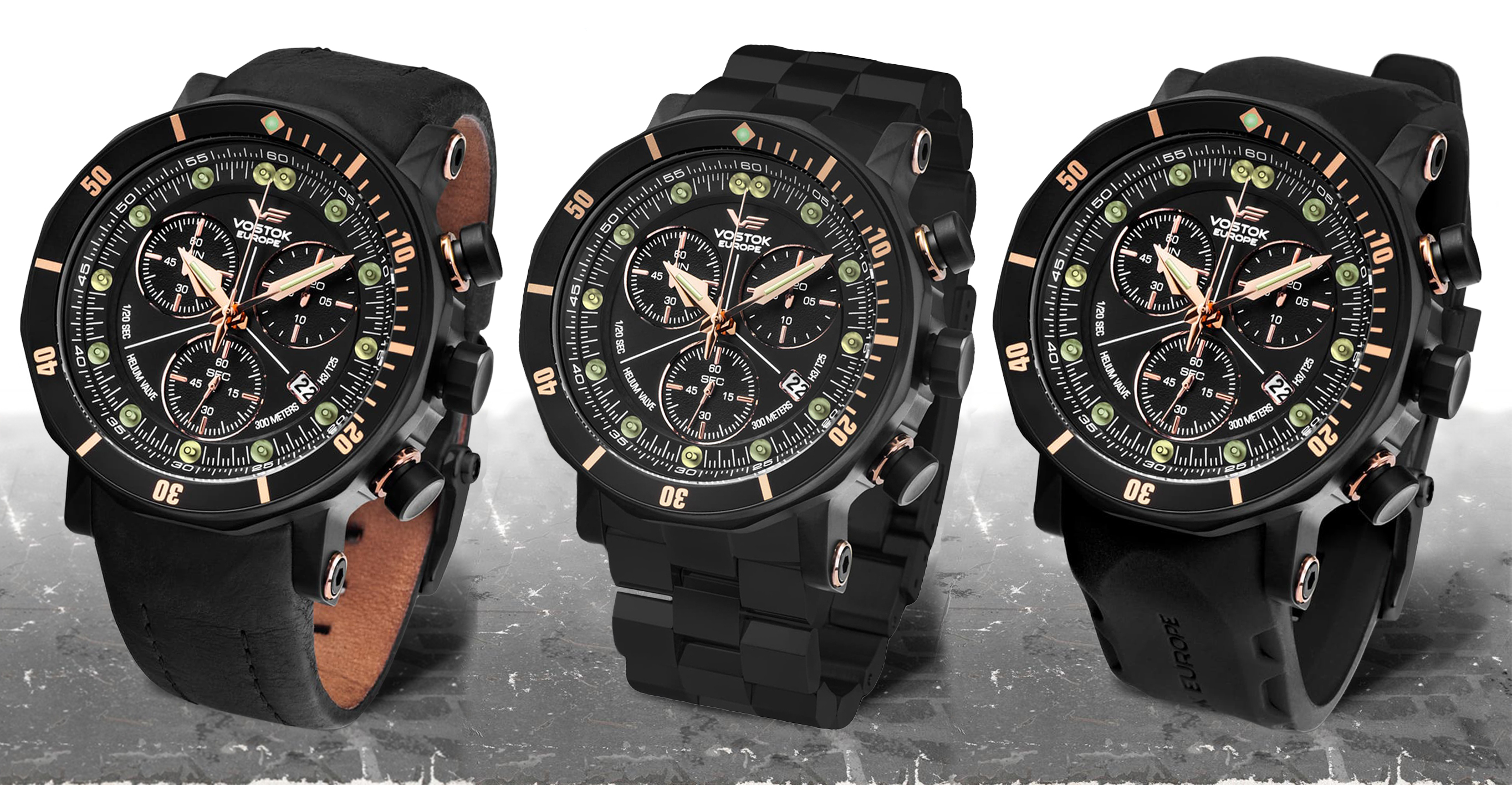 Vostok Europe 6S30-6203211B zegarek męski Lunokhod
