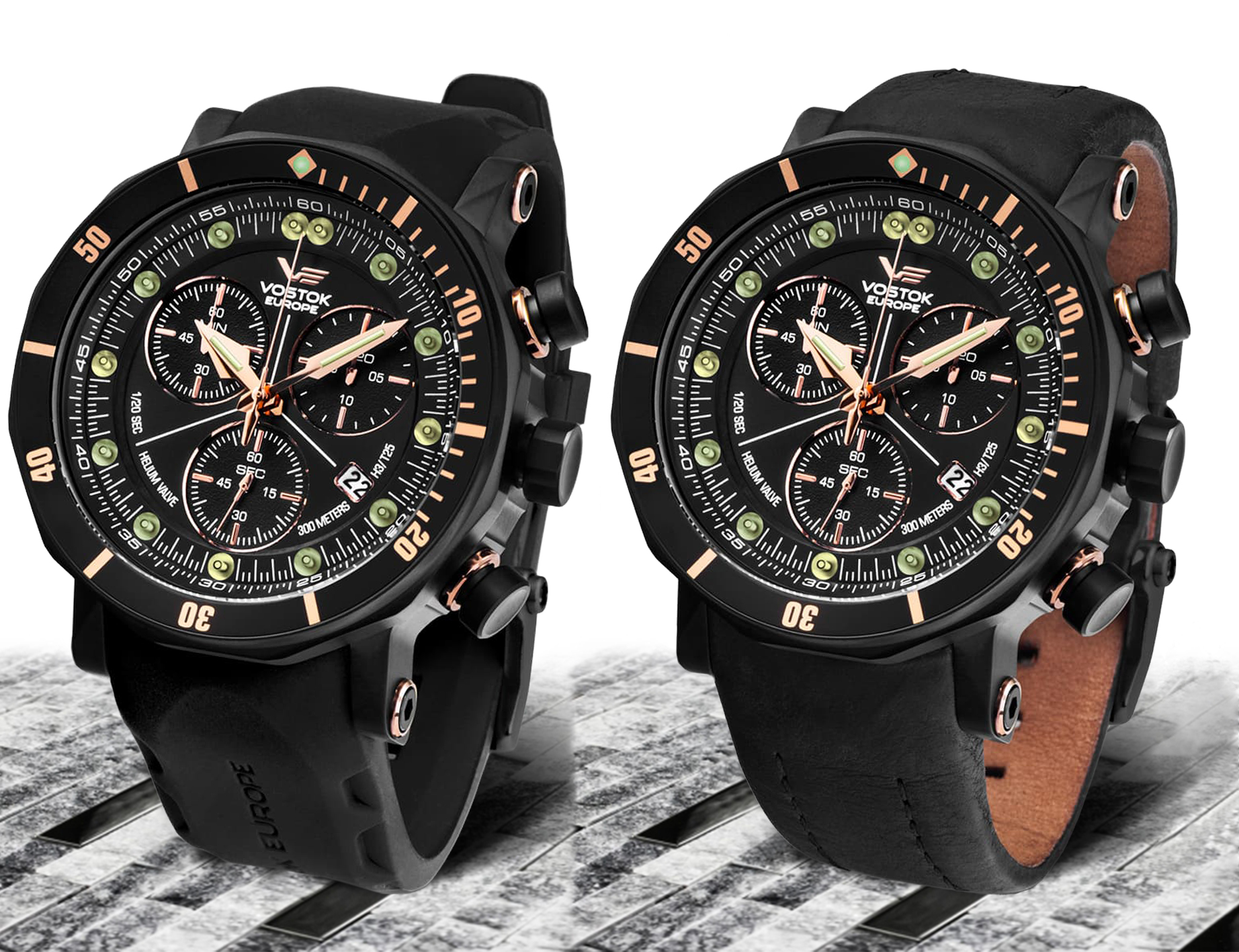 Vostok Europe 6S30-6203211S zegarek męski Lunokhod