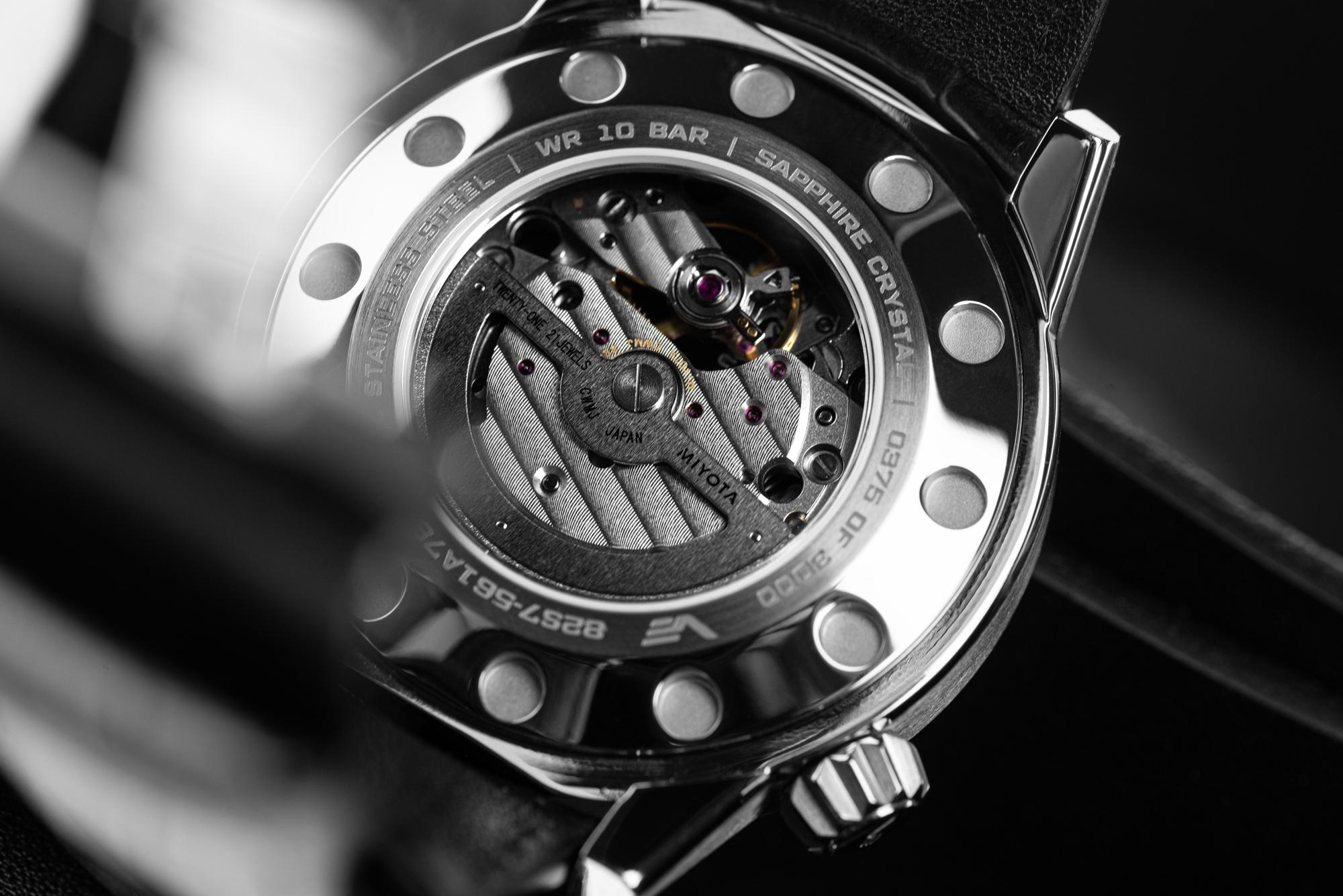 Vostok Europe 82S7-561A787 Limousine 43mm Generation 2 Automatic Open Heart zegarek klasyczny Limousine - miniatura 4