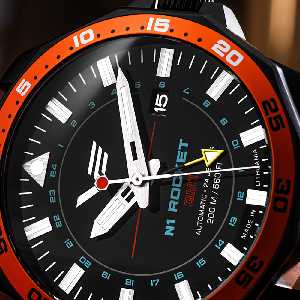 Vostok Europe NH34-225C714S zegarek męski N1 Rocket