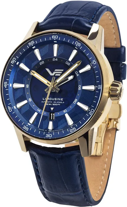 Vostok Europe NH34-561B786 Limousine Limousine 43mm Automatic Generation 2 Semi-transparent Dial - zdjęcie 1