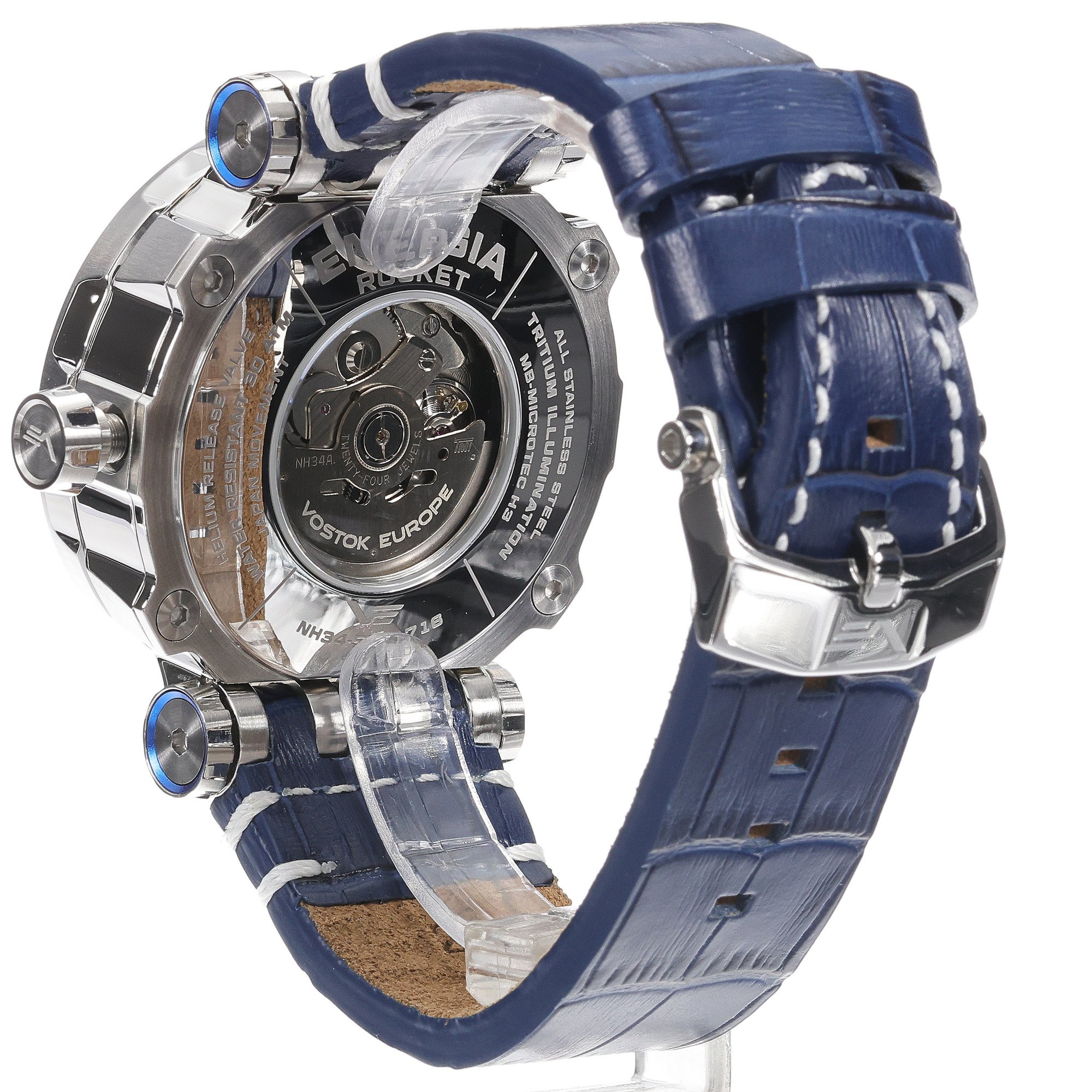 Vostok Europe NH34-575A716LBLC zegarek sportowy Energia Rocket
