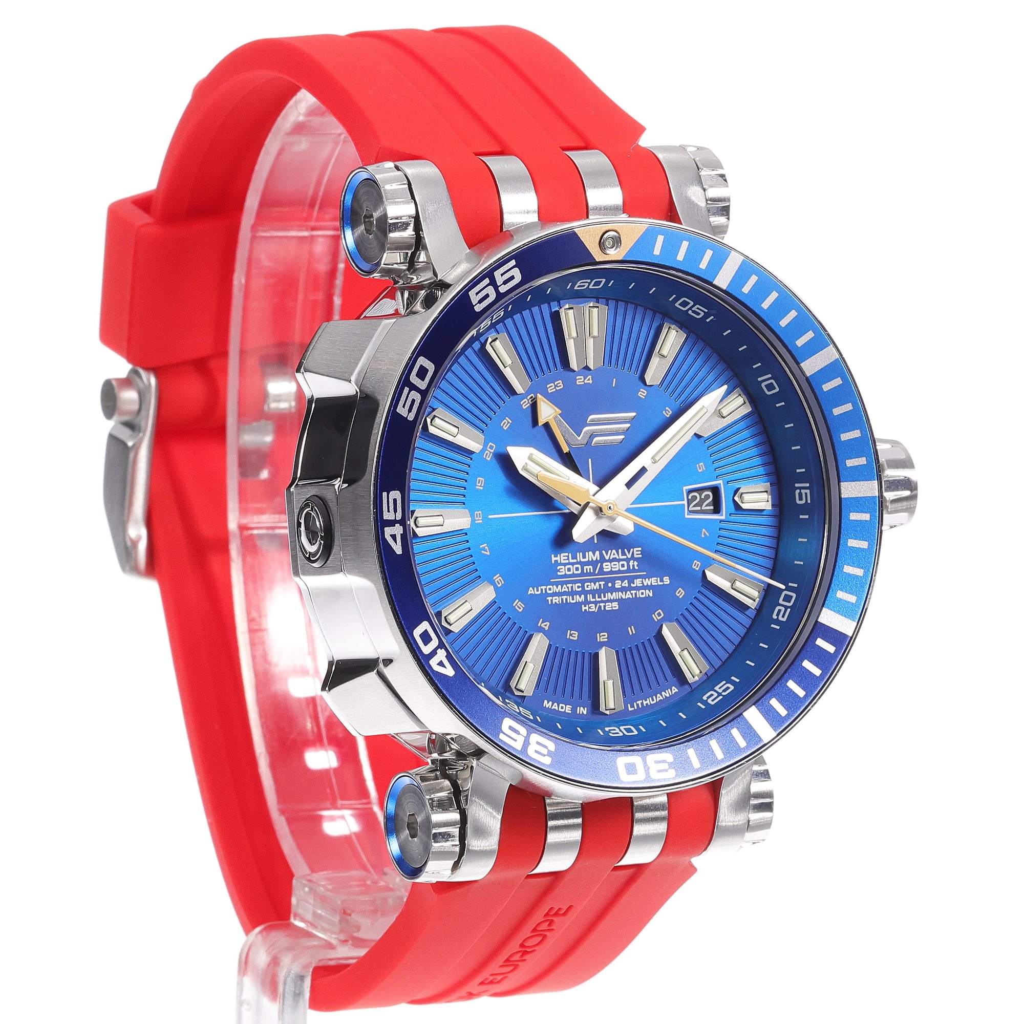 Vostok Europe NH34-575A716SR męski zegarek Energia Rocket pasek