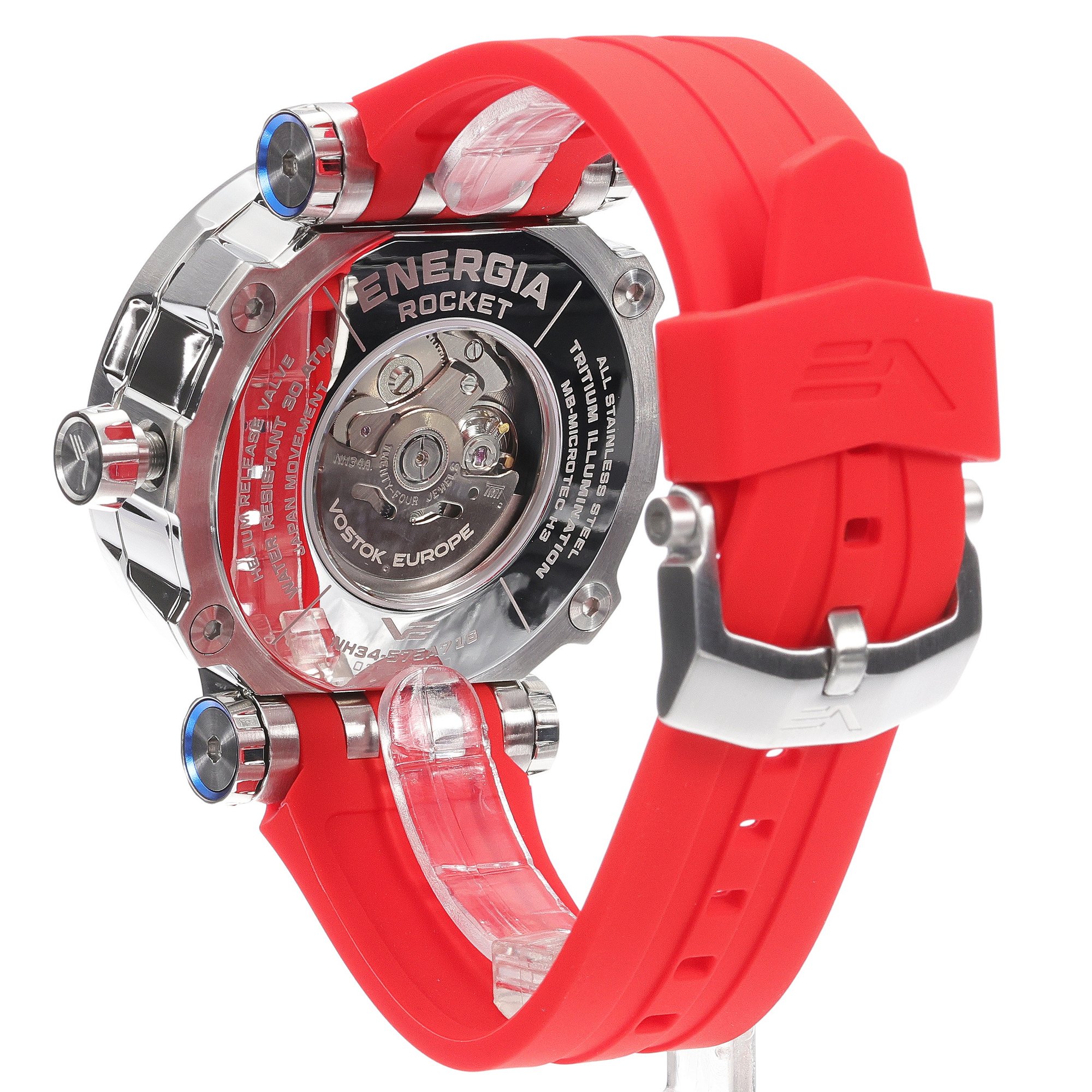 Vostok Europe NH34-575A716SR zegarek sportowy Energia Rocket