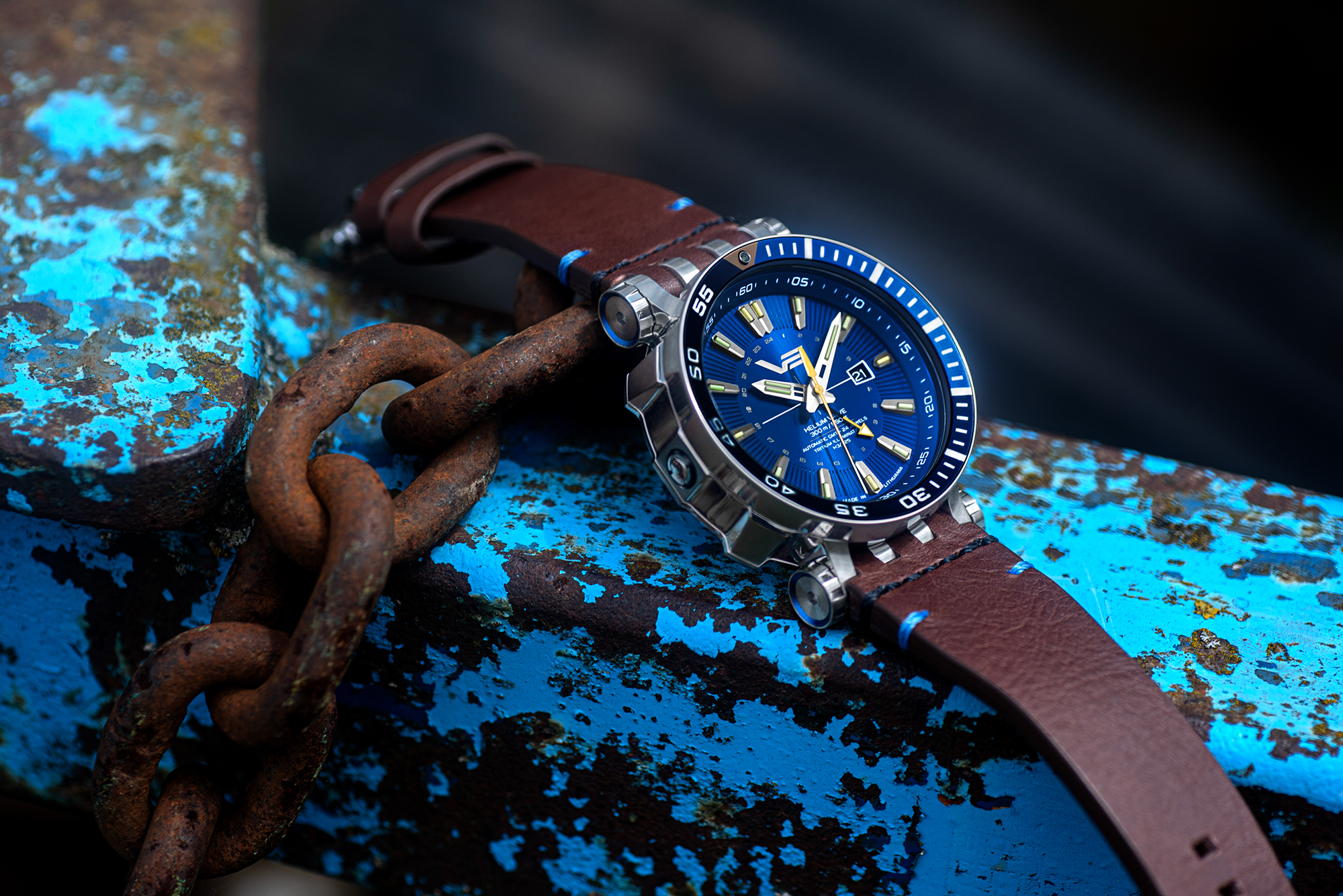 Vostok Europe NH34-575A716SW Energia Rocket Automatic GMT zegarek sportowy Energia Rocket