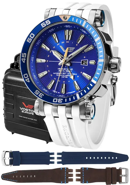 Vostok Europe NH34-575A716SW Energia Rocket Energia Rocket Automatic GMT