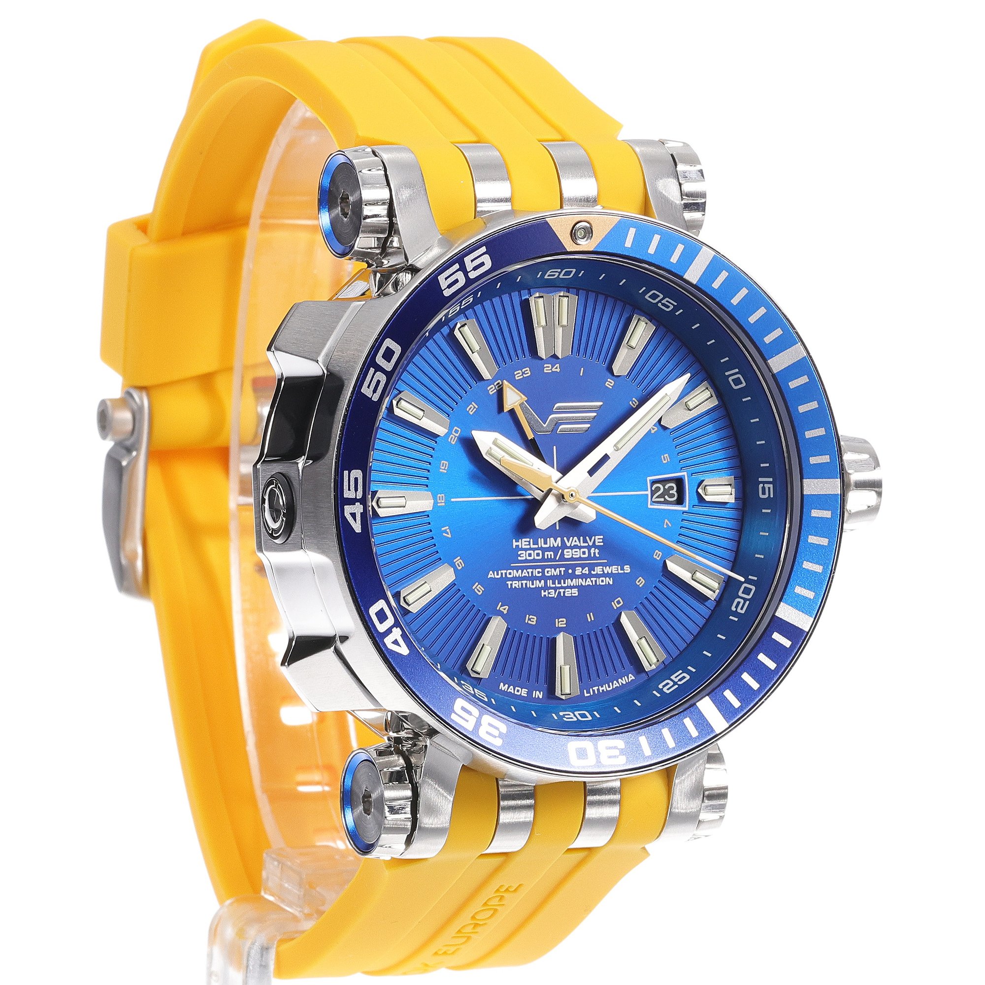 Vostok Europe NH34-575A716SY męski zegarek Energia Rocket pasek