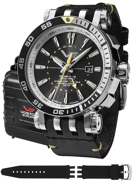 Vostok Europe NH34-575A718 Energia Rocket Energia Rocket Automatic GMT