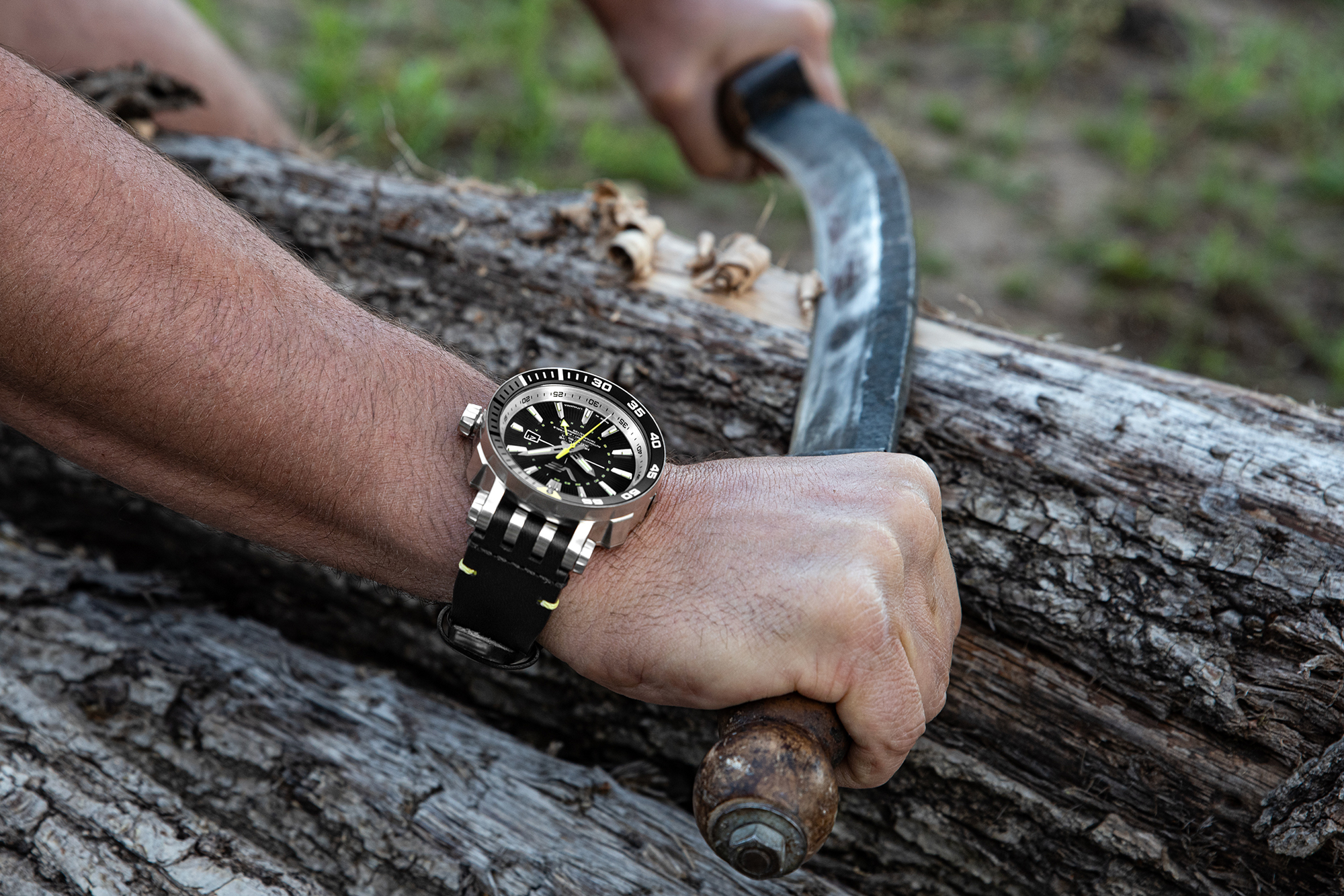 Vostok Europe NH34-575A718S Energia Rocket Automatic GMT zegarek sportowy Energia Rocket