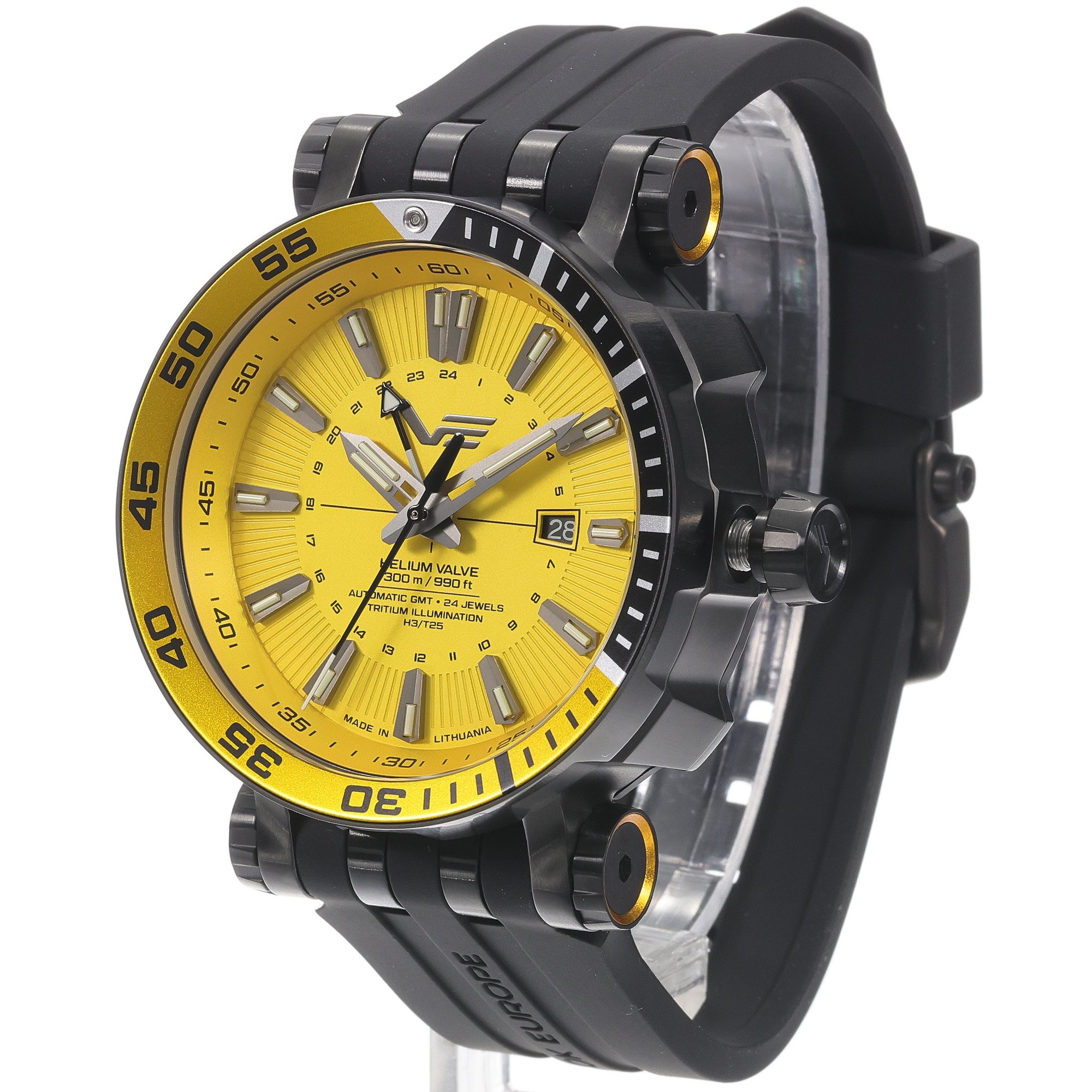 Vostok Europe NH34-575C719S Energia Rocket Energia Rocket Automatic GMT zegarek męski sportowy mineralne utwardzane