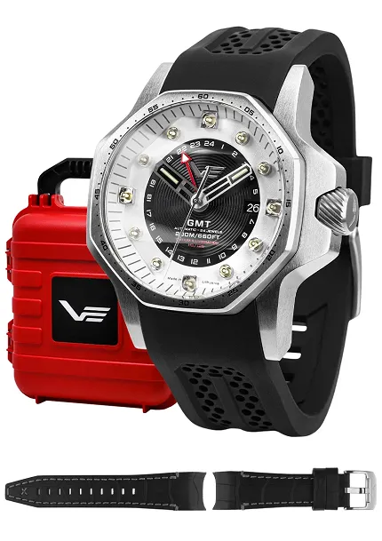 Vostok Europe NH34A-640A702S Atomic Age Atomic Age Fermi Line Automatic GMT - zdjęcie 1