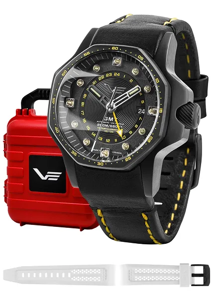 Vostok Europe NH34A-640C703 Atomic Age Atomic Age Fermi Line Automatic GMT - zdjęcie 1