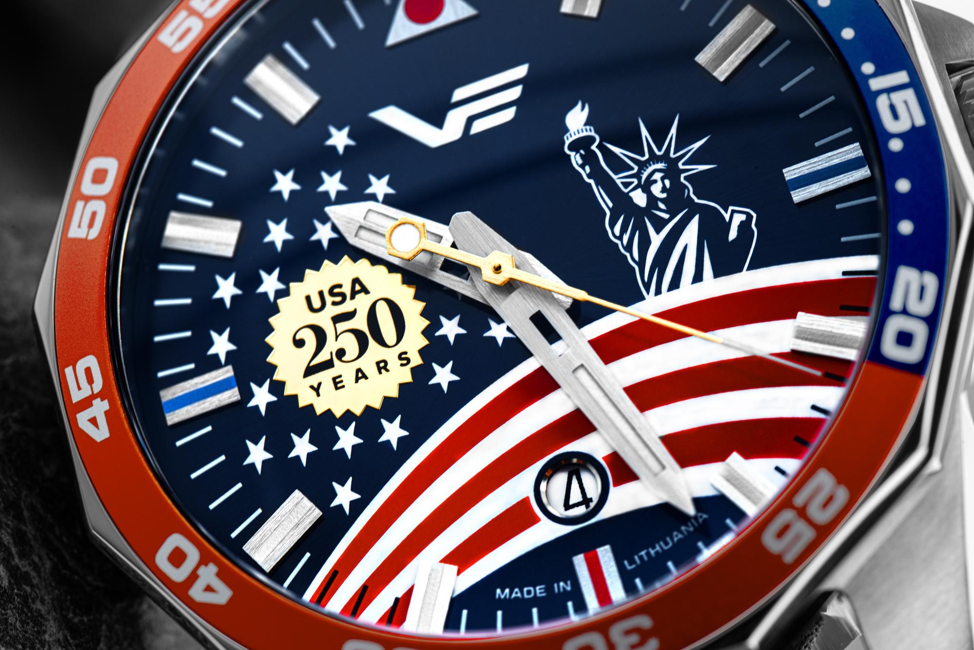 Vostok Europe NH35A-225AS22 zegarek męski typudiver N1 Rocket pasek - miniatura 5
