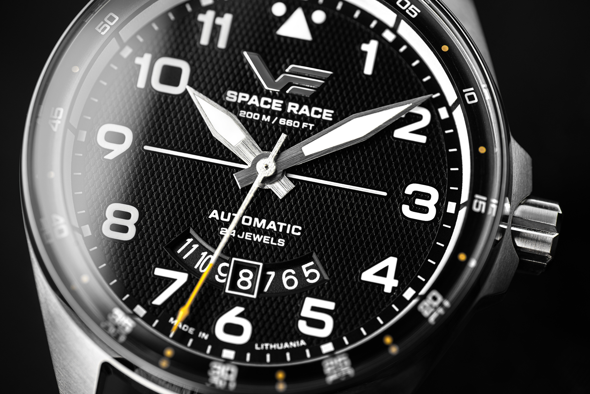 Vostok Europe NH35A-325A745SWL męski zegarek Space Race pasek