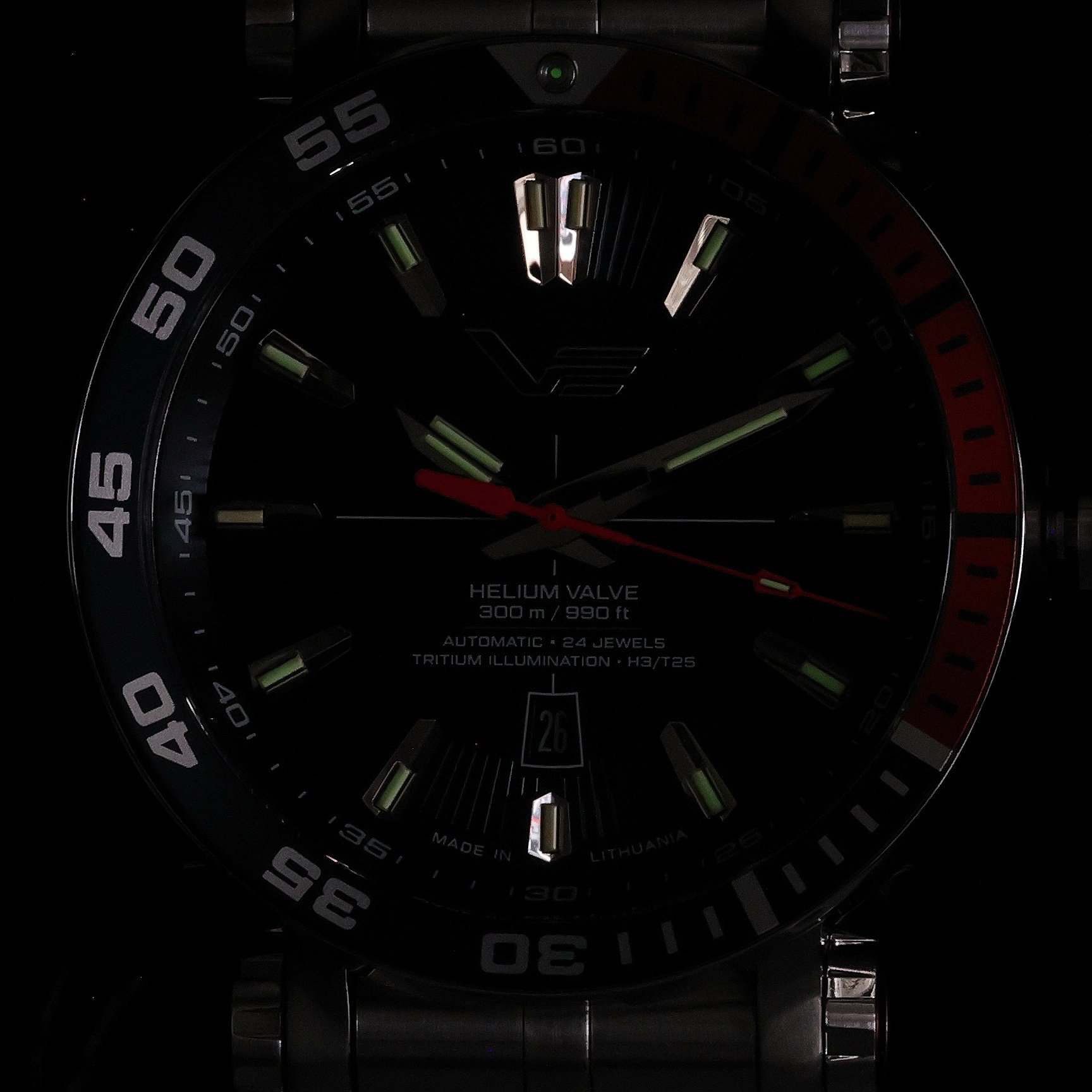 Vostok Europe NH35A-575A715B zegarek srebrny sportowy Energia Rocket bransoleta - miniatura 5