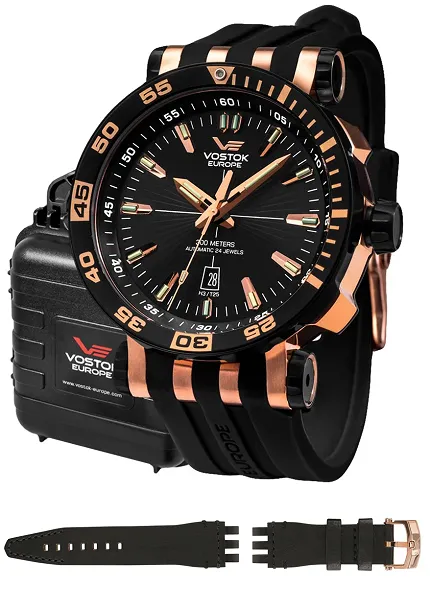 Vostok Europe NH35A-575E282S Energia Rocket - zdjęcie 1