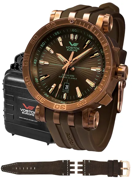 Vostok Europe NH35A-575O285S Energia Rocket