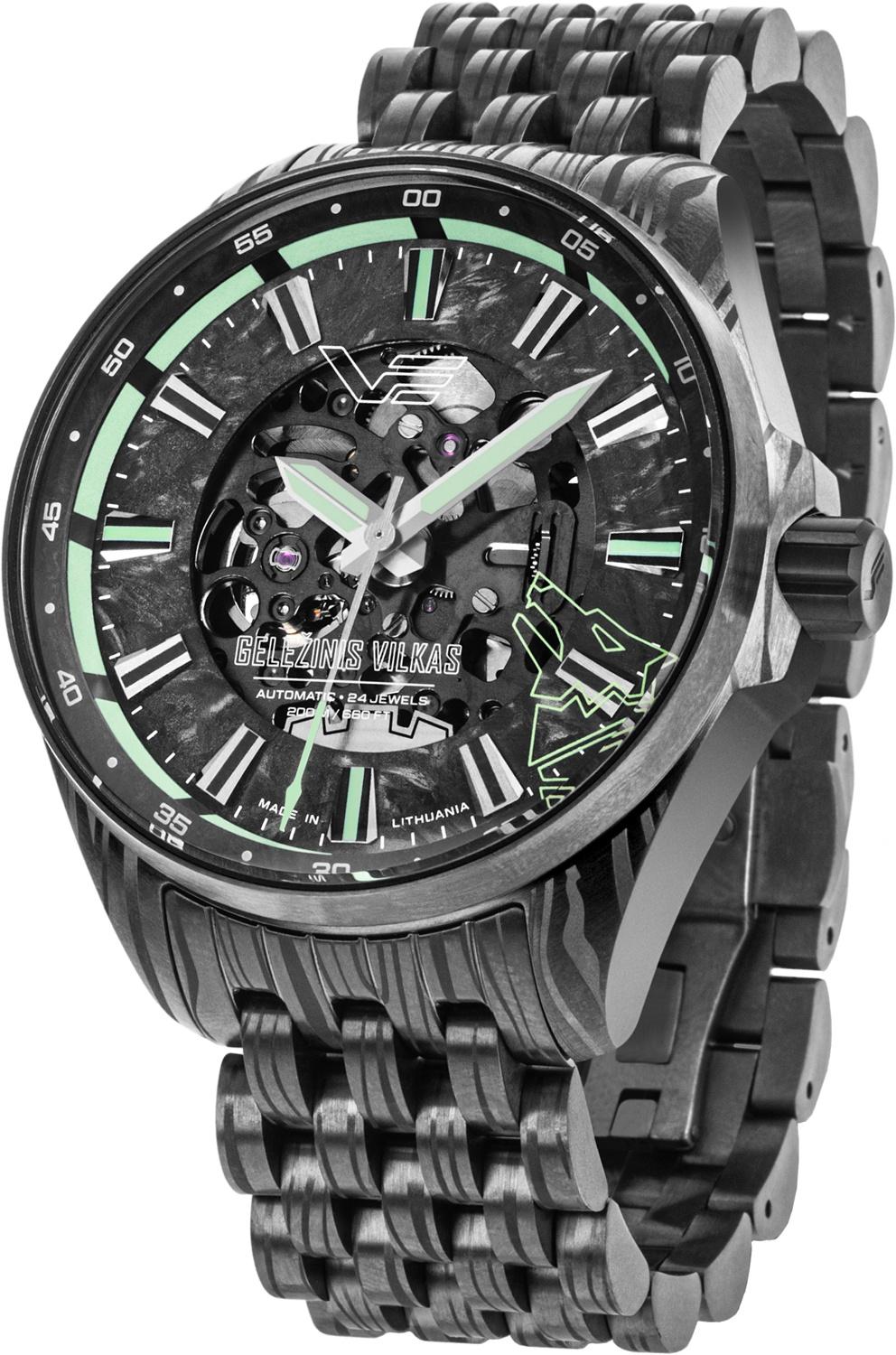 Vostok Europe NH72-326D777B N1 Rocket Gelezinis Vilkas Skeleton Automatic Limited Edition 2026
