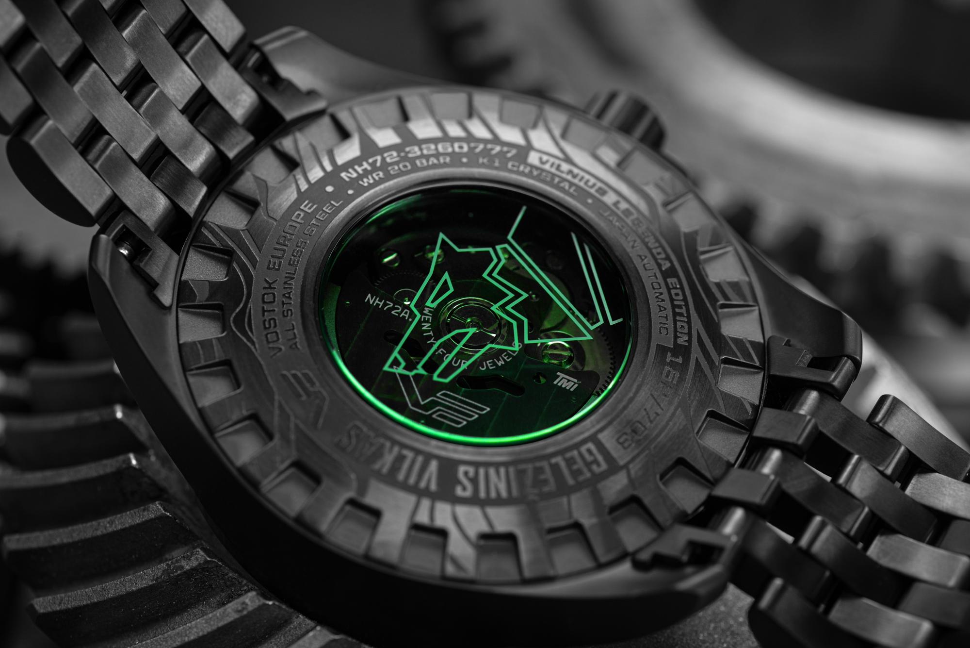 Vostok Europe NH72-326D777B zegarek męski N1 Rocket bransoleta