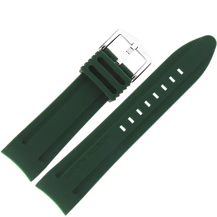Vostok Europe Pasek Batiscafos - Silikon A770 zielony z błyszczącą kl