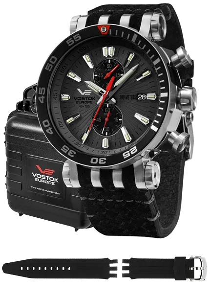 Vostok Europe VK61-575A588 Energia Rocket Energia Chrono Line - zdjęcie 1