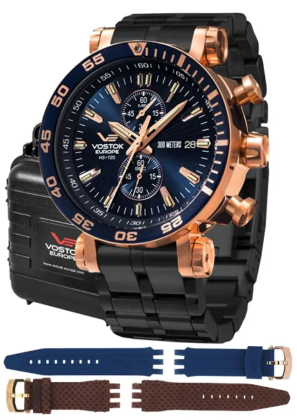 Vostok Europe VK61-575B590BB - zdjęcie 1